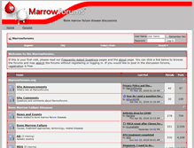 Tablet Screenshot of forums.marrowforums.org